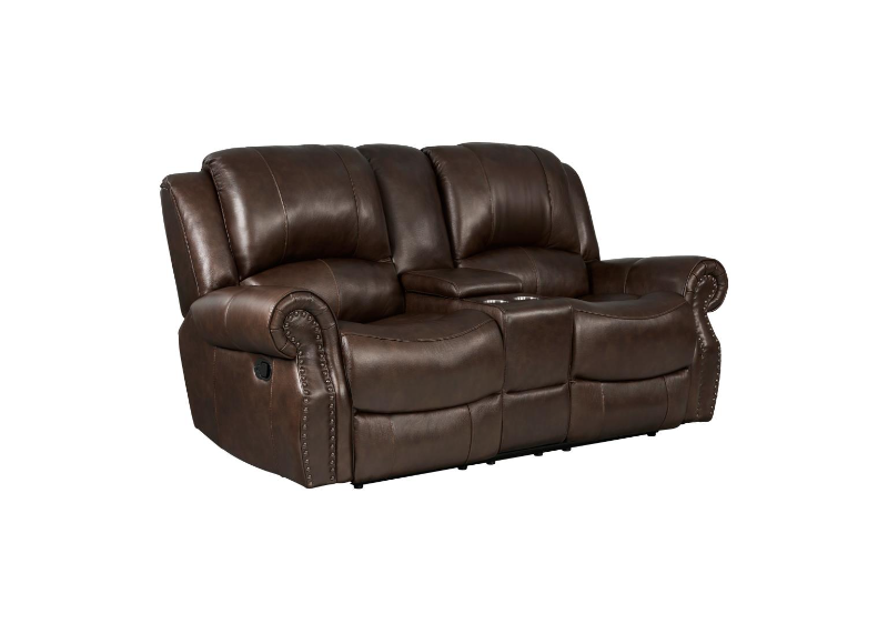 ZL66901X-40 Special Dark Brown Reclining Loveseat - FGL66901X-40