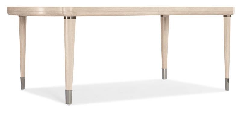 Nouveau Chic Rectangle Dining Table with 1-22in Leaf - 6500-75200-80