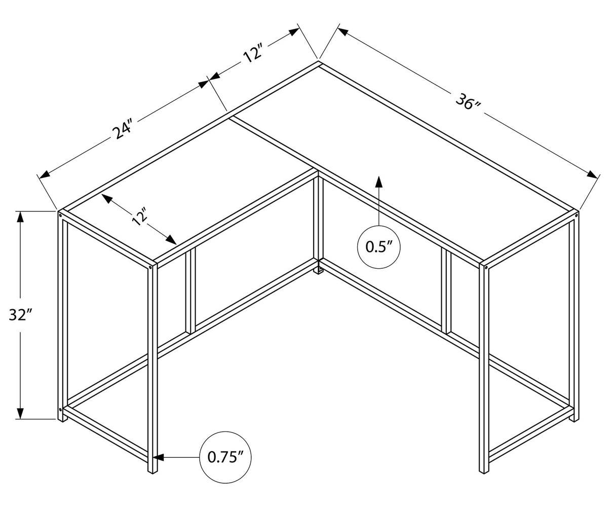 Corner Accent Console Table For Entryway