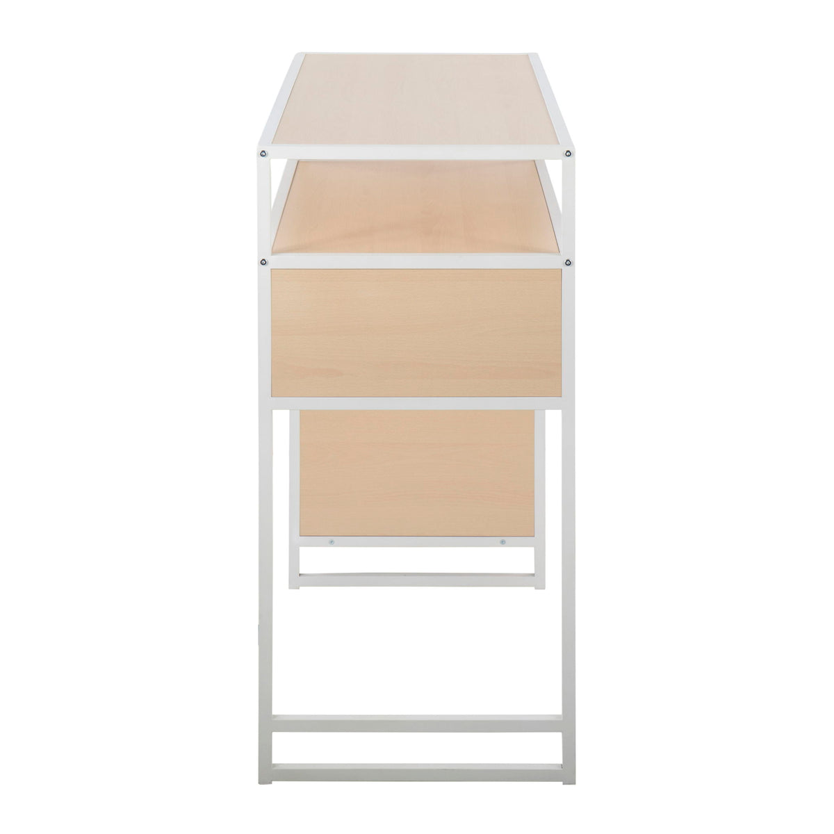 Display - Farmhouse Bar Height Table With Storage Space