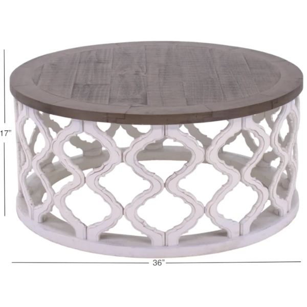 VO BROCADE NW/GRANITE COFFEE TABLE - BROCNWG