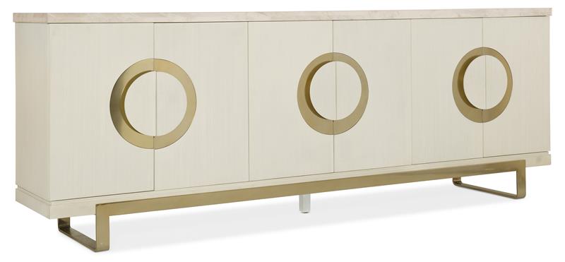 Melange Noelle Credenza - 638-55021-WH