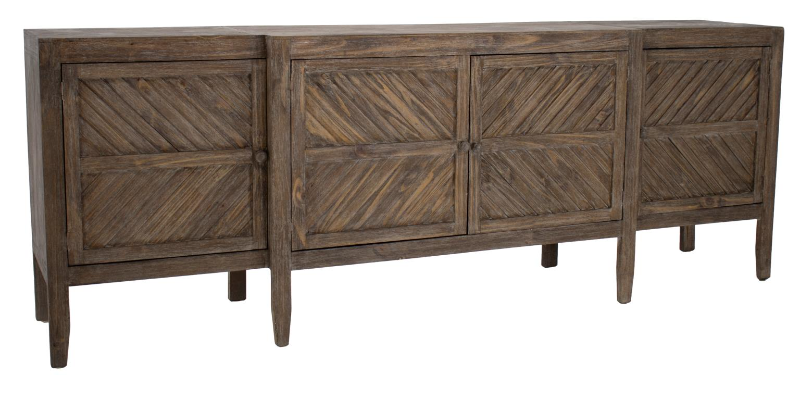 VA FELIX WHEAT 4 DOOR CONSOLE - F3W5