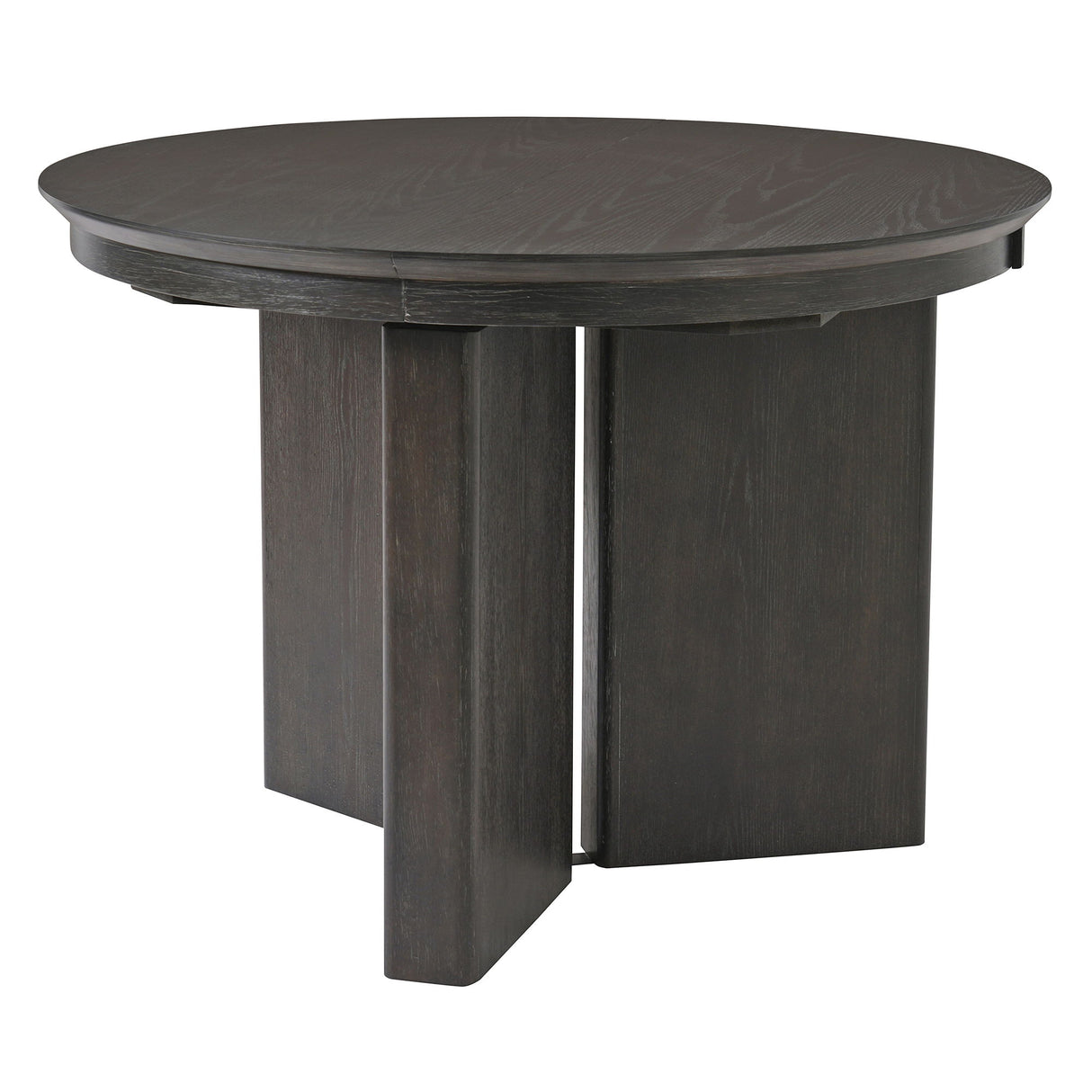 Farmhouse Oval Extendable Dining Table With Pedestal Base