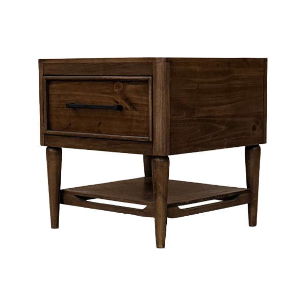 VA Ruth Kona End Table - VA RUTH END TABLE, KONA