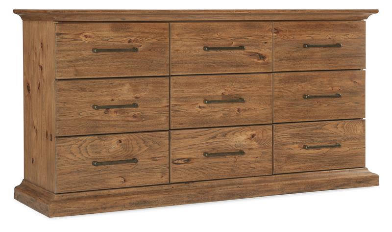 Big Sky Nine Drawer Dresser - 6700-90202-80