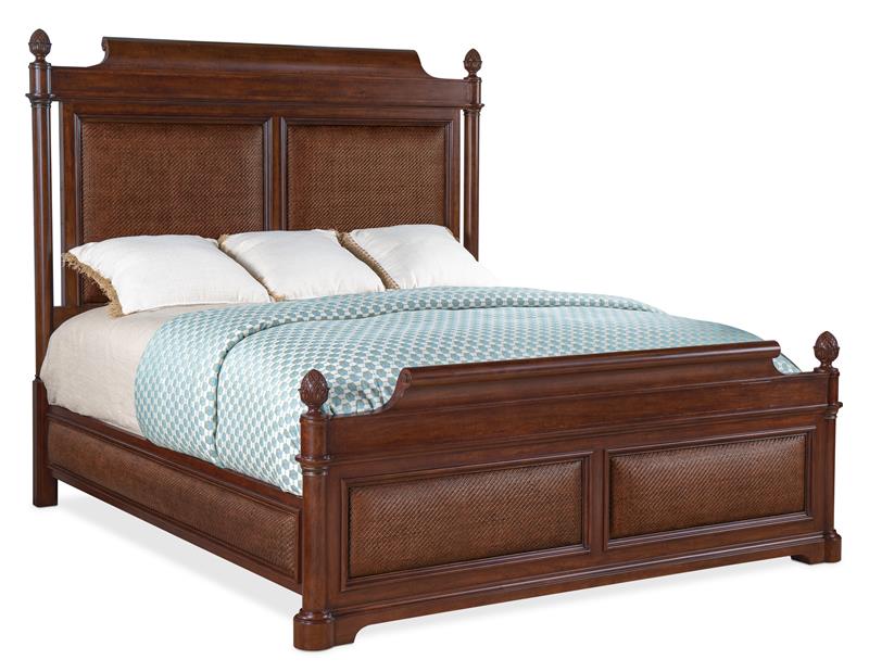 Charleston King Panel Bed - 6750-90266-85