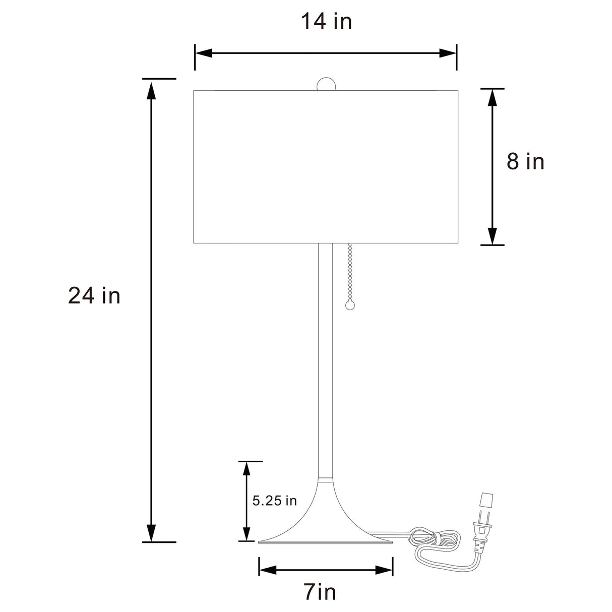 Bellflower - Drum Shade Lamp