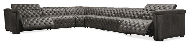 Savion Grandier 6-Piece Sectional with Power Recline & Power Headrest - SS434-G6PS-096