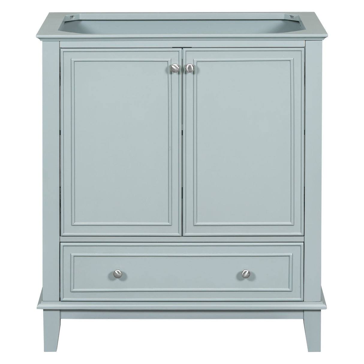 Modern Bathroom Vanity Base Only With Doors And Drawer
