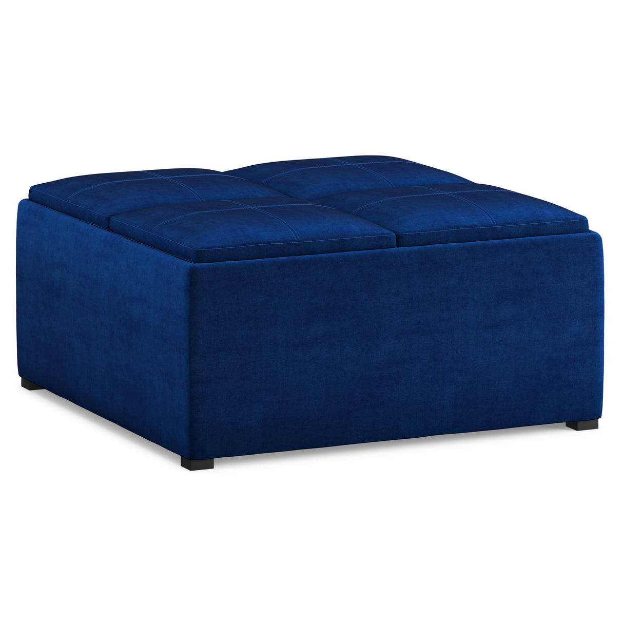 Avalon - Square Coffee Table, Storage Ottoman