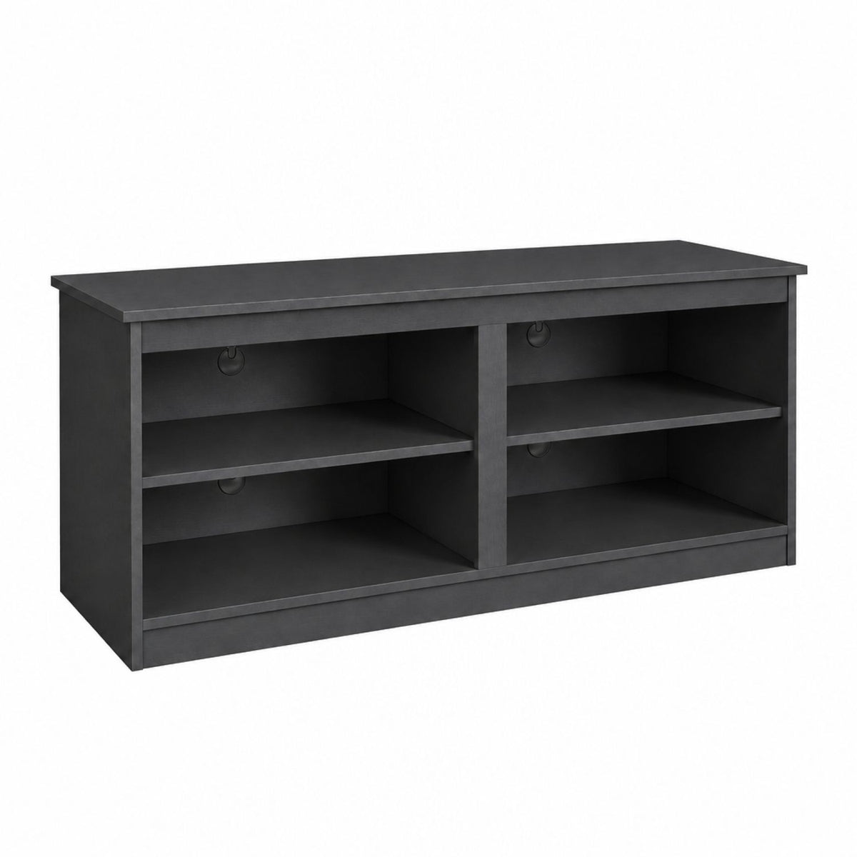TV Stand For TVs Up To 50" With Open Shelves And Cable Management