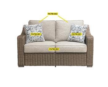 Revare Beach Seat Cushion - PA790-002