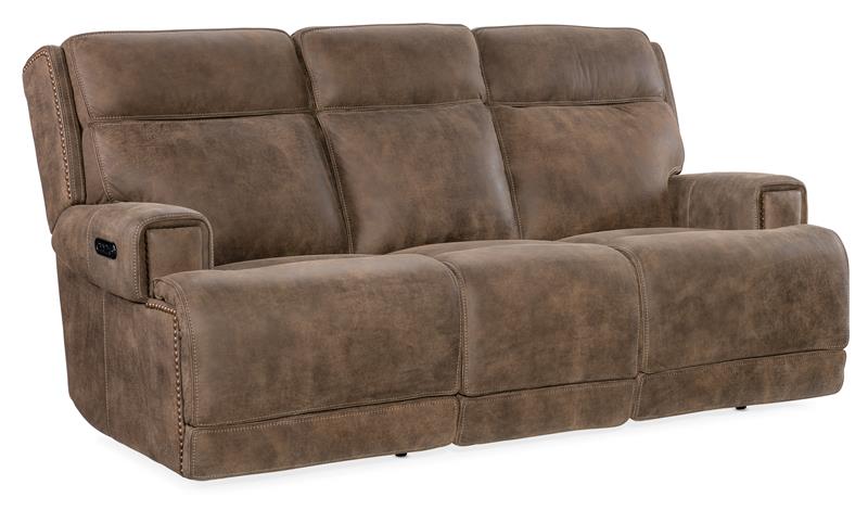 Wheeler Sofa with Power Recline & Power Headrest - SS762-PHZ3-085