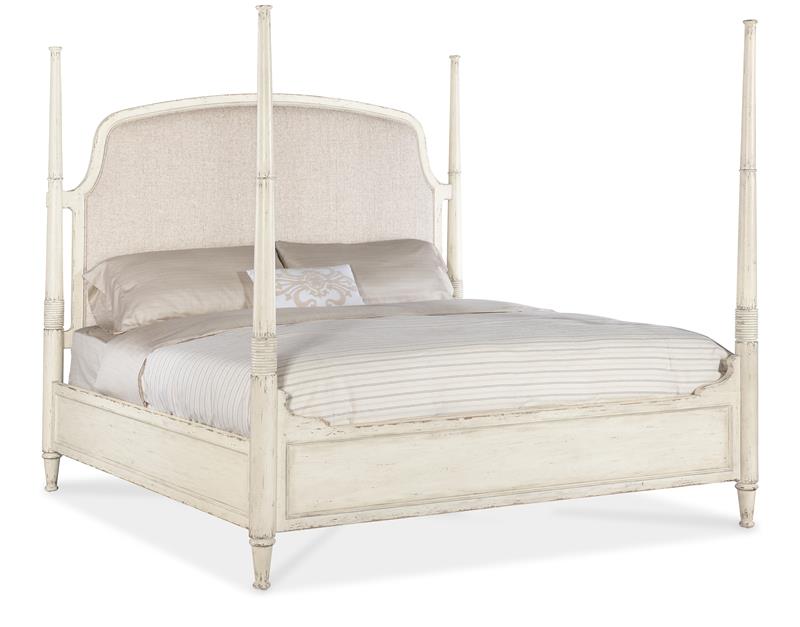 Americana King Upholstered Poster Bed - 7050-90666-02