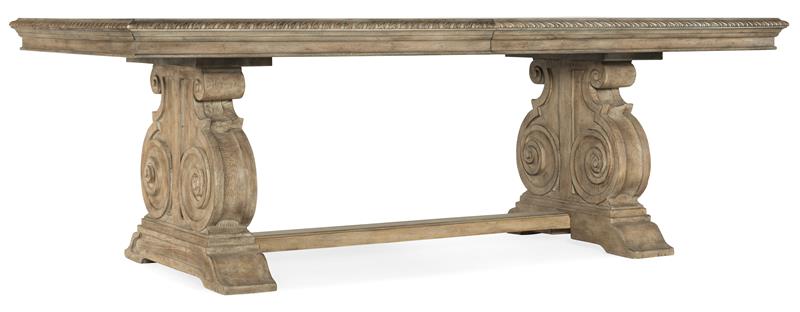 Castella Rectangle Dining Table with 2-20in Leaves - 5878-75207-80