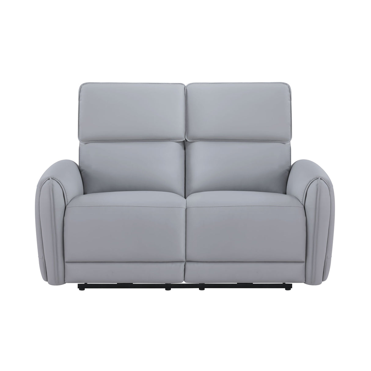 Jeromie - Power Motion Loveseat With USB Port - Gray