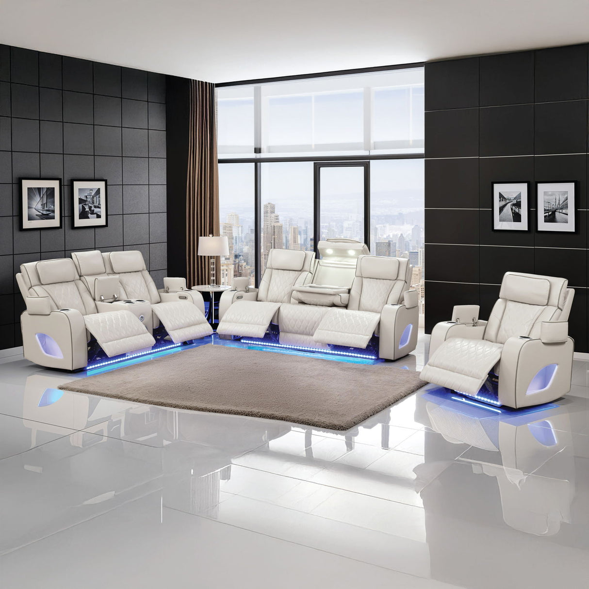 Fortuner - Power Reclining Living Room Set