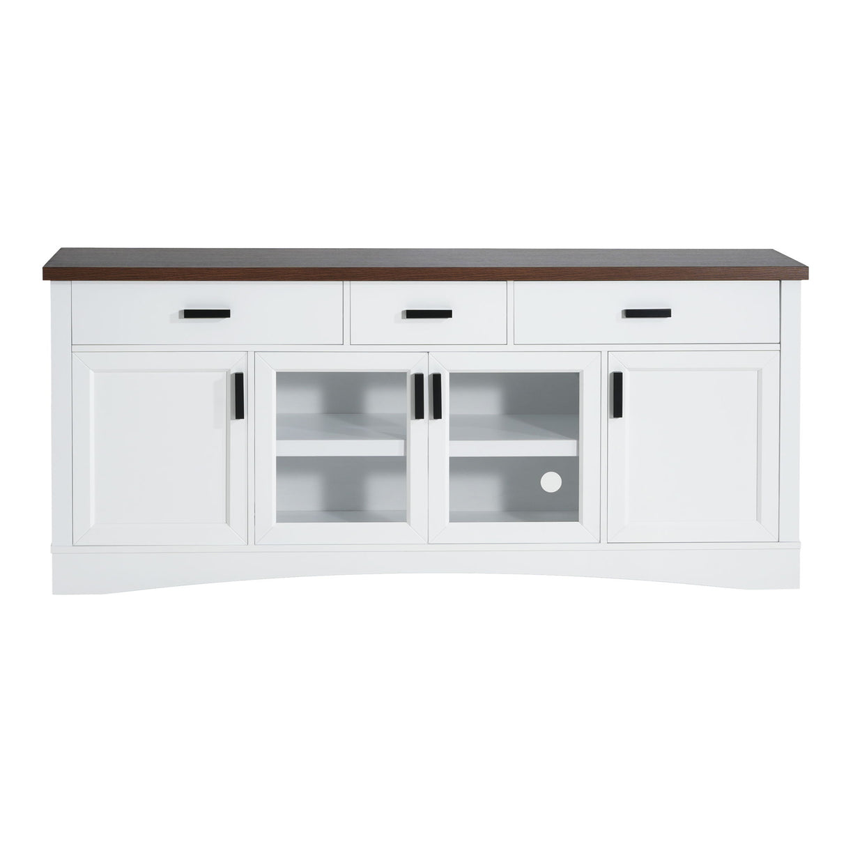 Modern TV Console & Adjustable Shelves