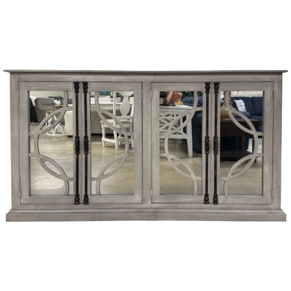 VA CIRCLE CONSOLE W/MIRROR #536 - 177CCMM