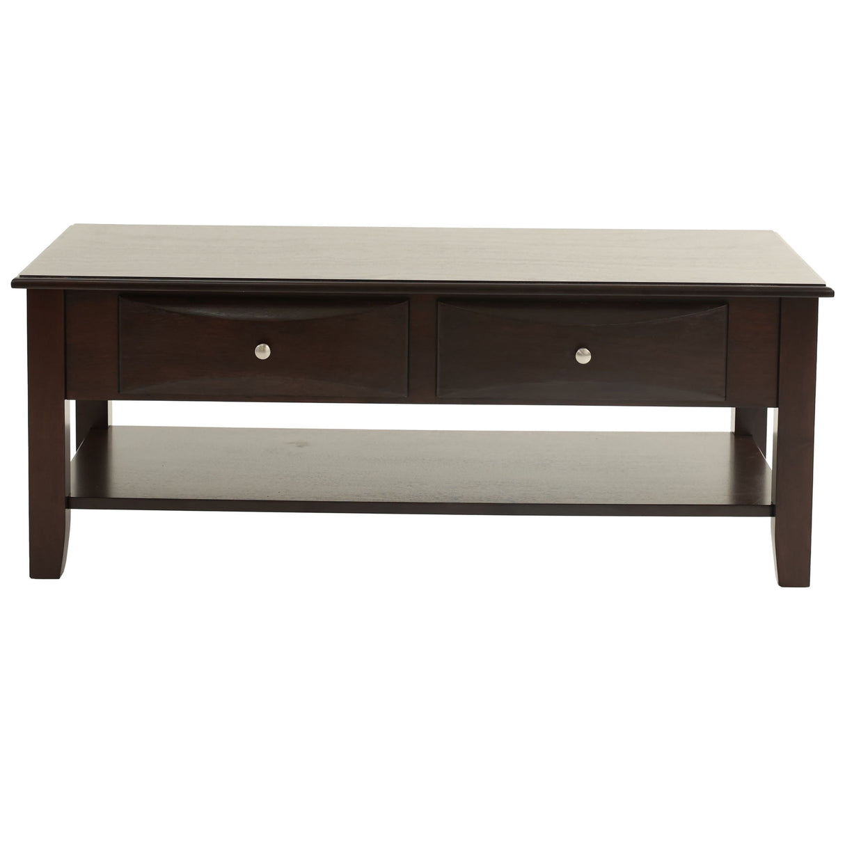 Simple Style Table With Shelf