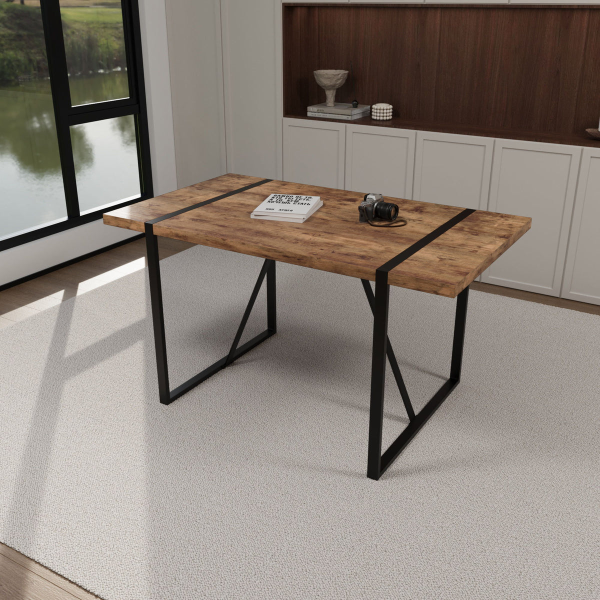 Dining Table, Rectangular - Wood