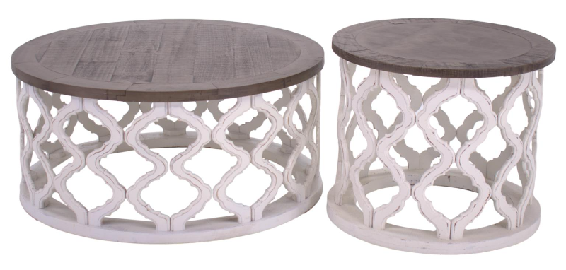 VO BROCADE NW/GRANITE COFFEE TABLE - BROCNWG