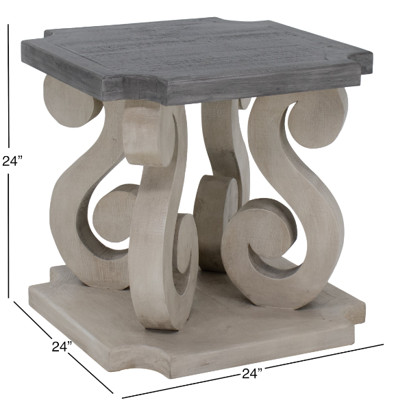 ZVO ELLA DOVE W/ TERA END TABLE 228 - ELLAE