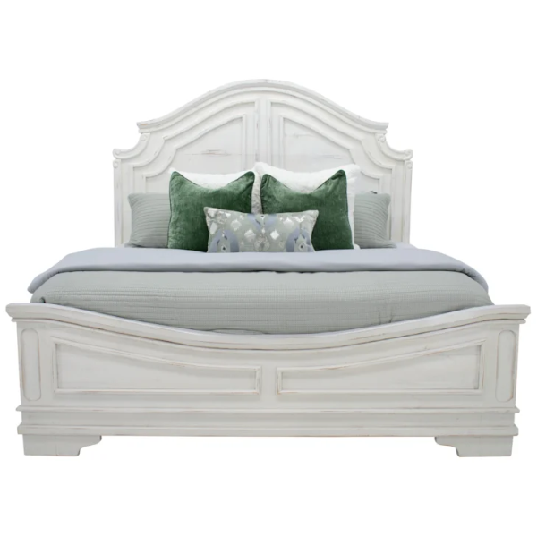 Freedom Queen Panel Bed, Dresser, & Mirror - FREEQPAN+FREEQRS+FREEQFB+FREEMI+FREEDR