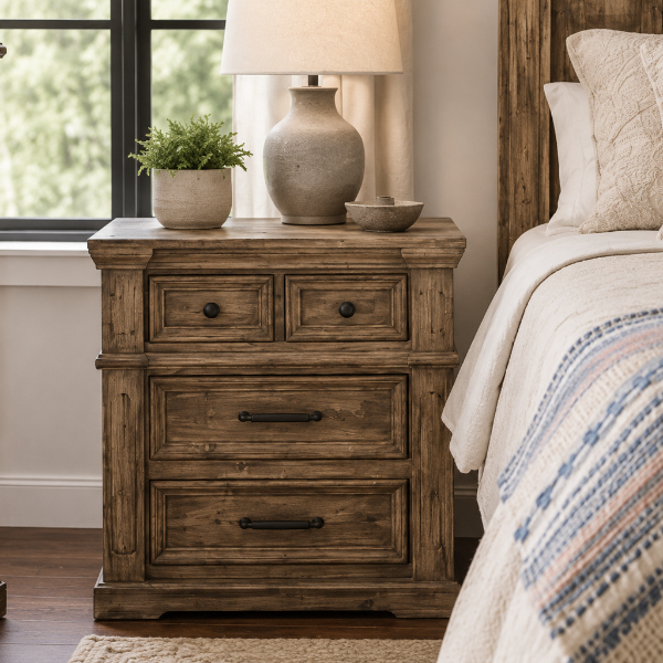 VB GABRIELLA SANDSTONE NIGHTSTAND - GAB-NSS