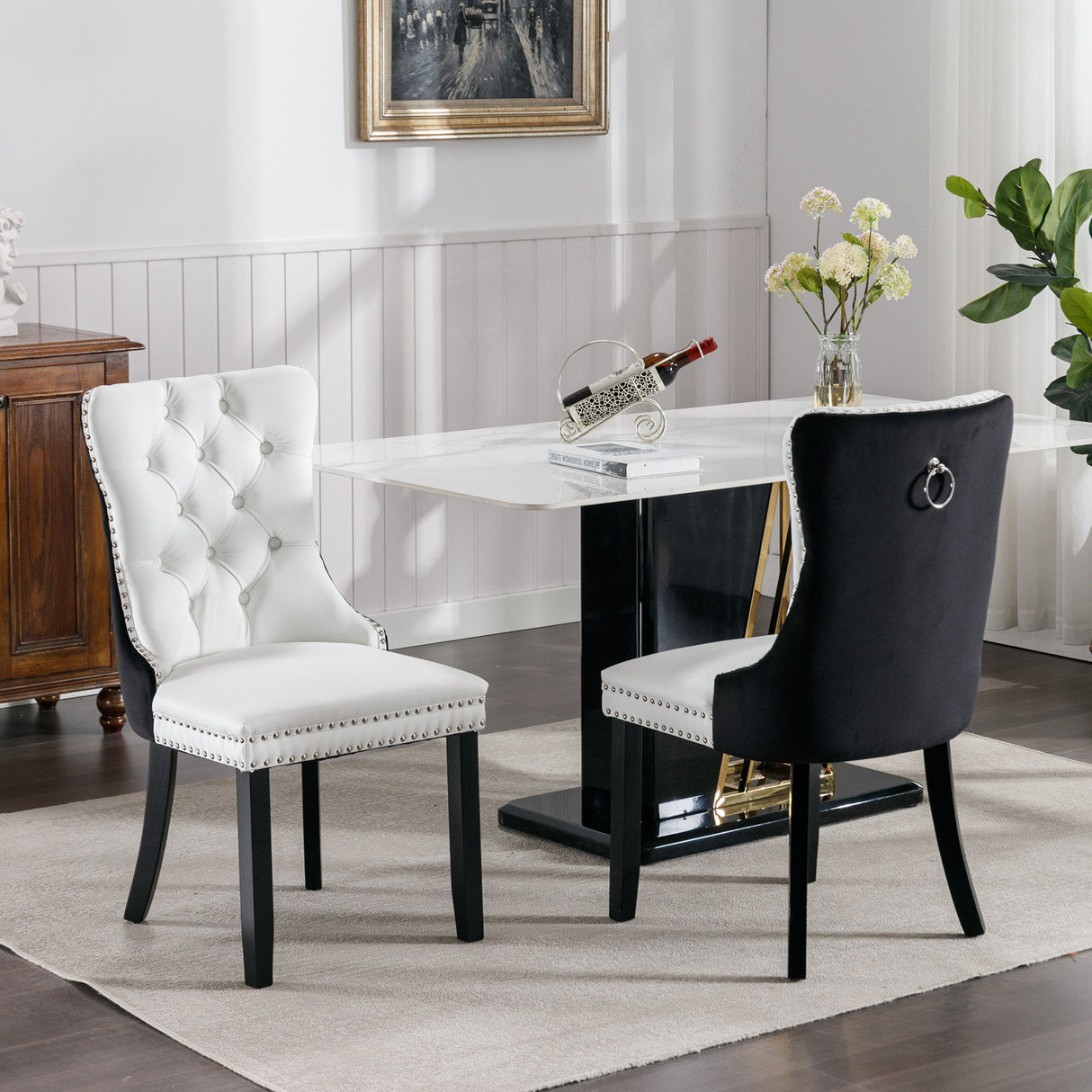 Nikki - Modern Upholstered Dining Chair (Set of 2)