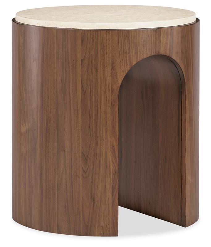 Eleana Round End Table - 7252-80116-85