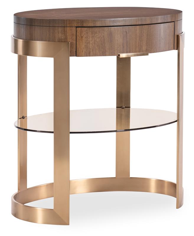 Eleana Oval Nightstand - 7252-90115-85