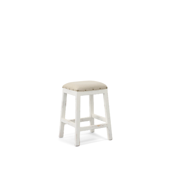 VD CAMRY WHITE STOOL 30 BACKLESS - BARFB30W