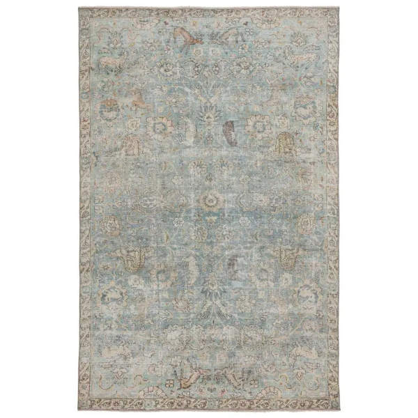 JAIP 7'10"x9'10" BLUE RUG - 145905