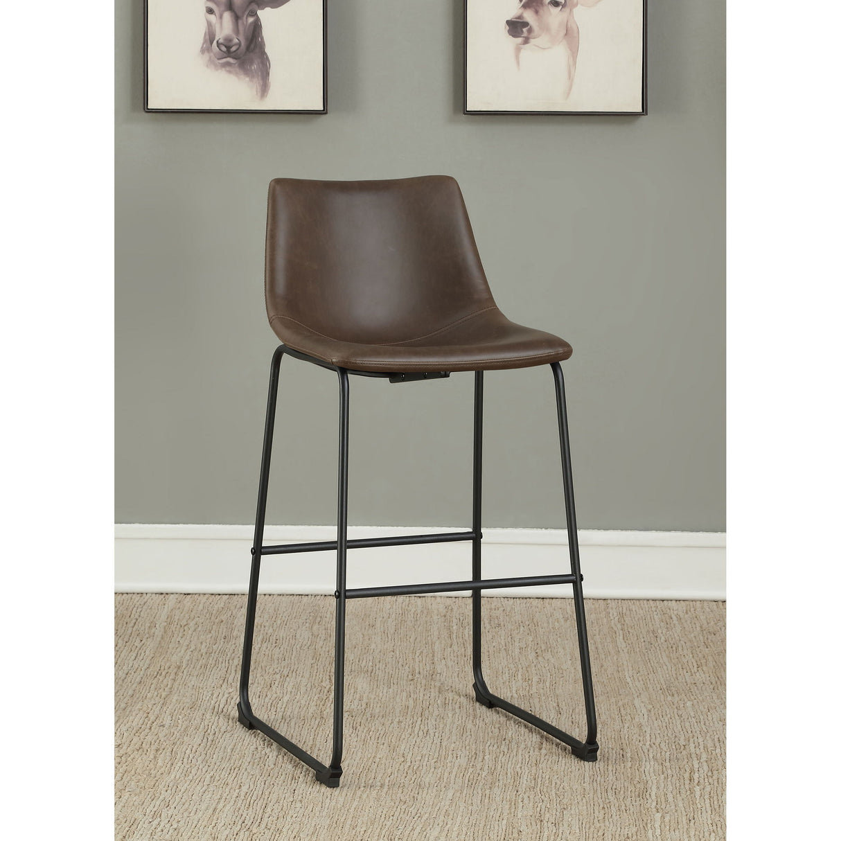 Armless Stools (Set of 2)
