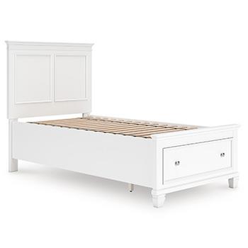 Fortman Twin Storage Footboard with Roll Slats - B680-52S