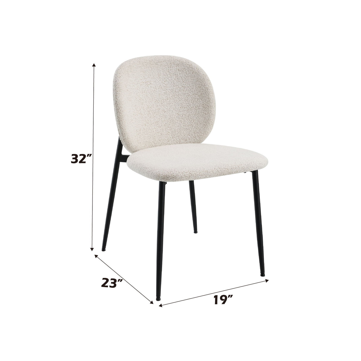 Klaus - Side Chair (Set of 2) - White