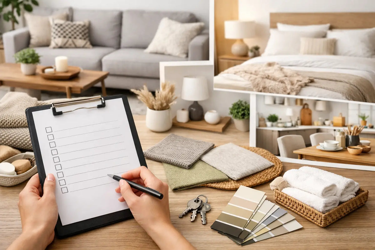 First Home Furnishing Checklist for Every Room
