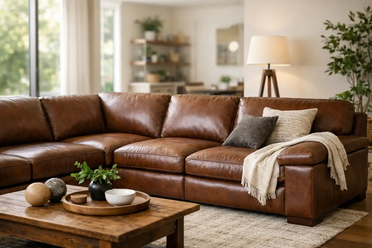 Leather Sofa Buying Guide for Family Homes