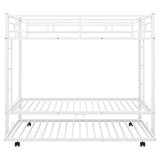 Twin Over Twin Bunk Bed With Trundle