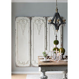 Set Of Large Wooden Rectangle Hanging Panels