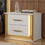 Obsession - 2 Drawer Nightstand - White