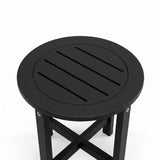 Round Outdoor Side Table