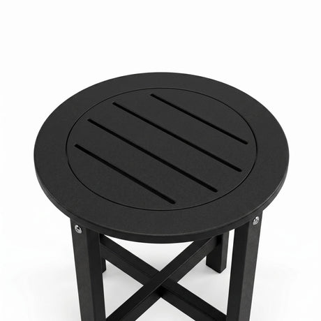Round Outdoor Side Table