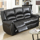 Modern Living Room Set With Nailhead Trim