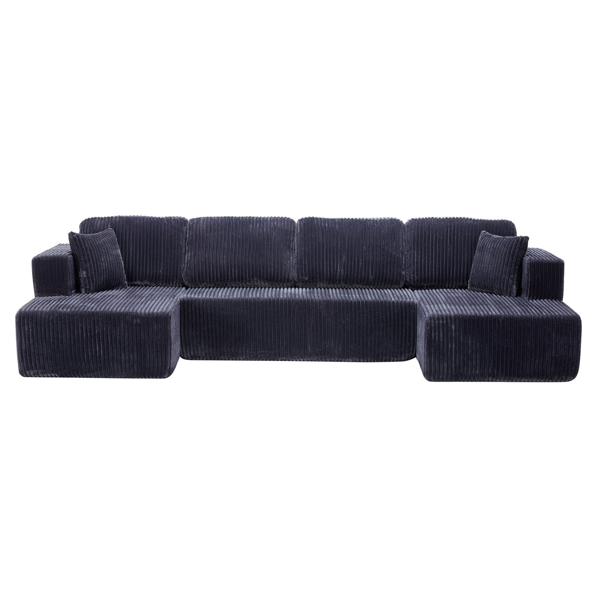 U-Shape Modular Sectional Sofa For Living Room