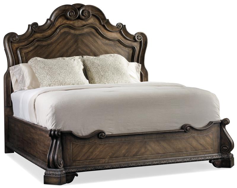 Rhapsody King Panel Bed - 5070-90266