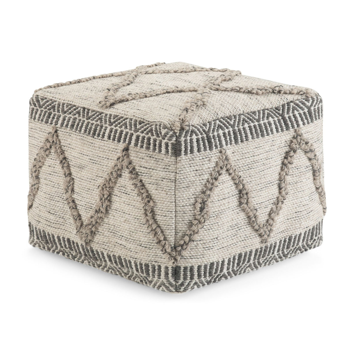 Sweeney - Upholstered Square Pouf