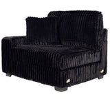 Contemporary Style Chair With Cup Holder Armrest